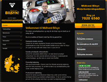 Tablet Screenshot of midtvest-bilsyn.dk